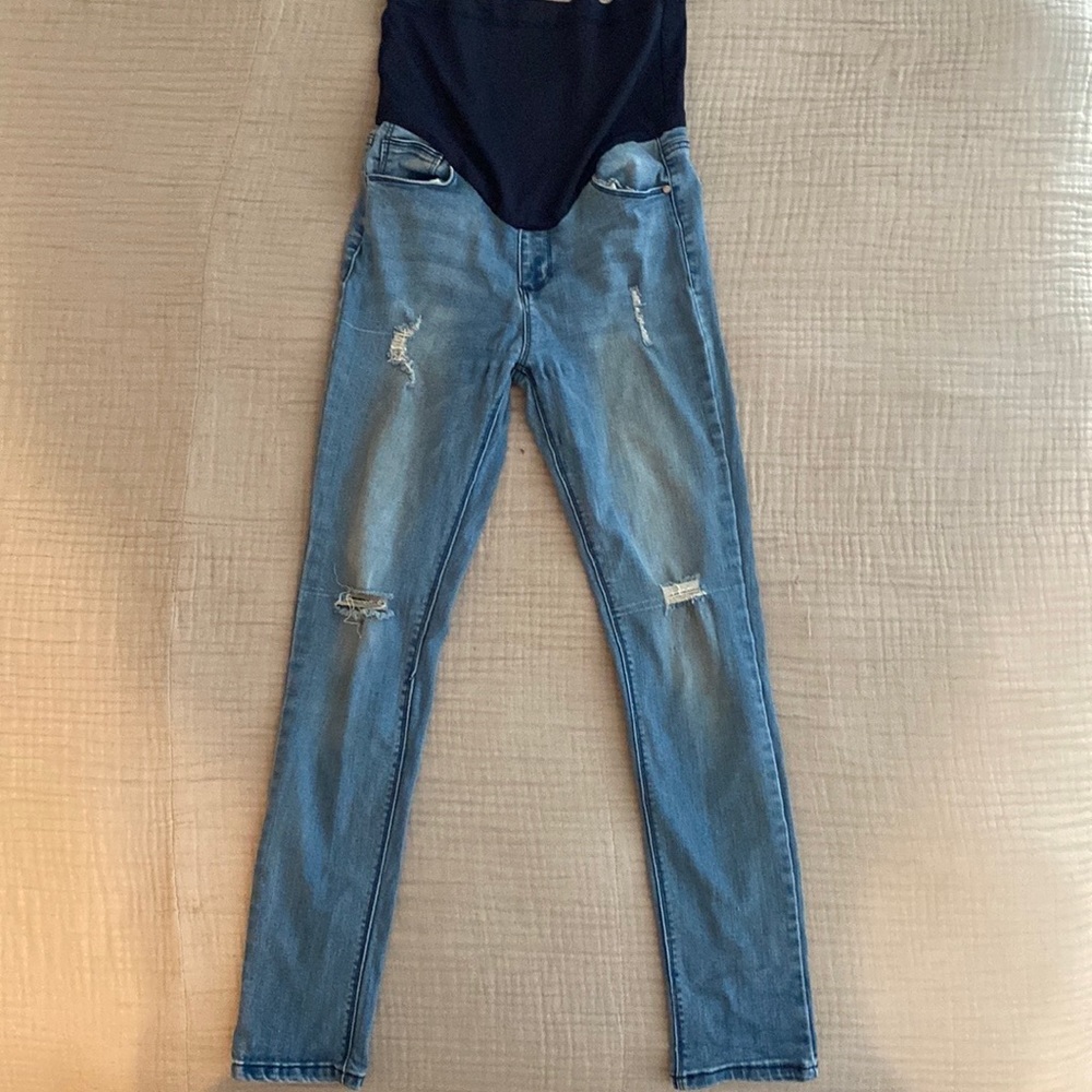 Pink Blush Maternity skinny jeans, size 28